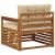 Set de canapele de exterior Lemn de acacia solid și poliester GartenMobel Dekor