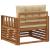 Set de canapele de exterior Lemn de acacia solid și poliester GartenMobel Dekor