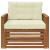 Set de canapele de exterior Lemn de acacia solid și poliester GartenMobel Dekor