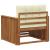 Set de canapele de exterior Lemn de acacia solid și poliester GartenMobel Dekor