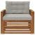 Set de canapele de exterior Lemn de acacia solid și poliester GartenMobel Dekor