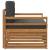 Set de canapele de exterior Lemn de acacia solid și poliester GartenMobel Dekor