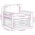 Set de canapele de exterior Lemn de acacia solid și poliester GartenMobel Dekor