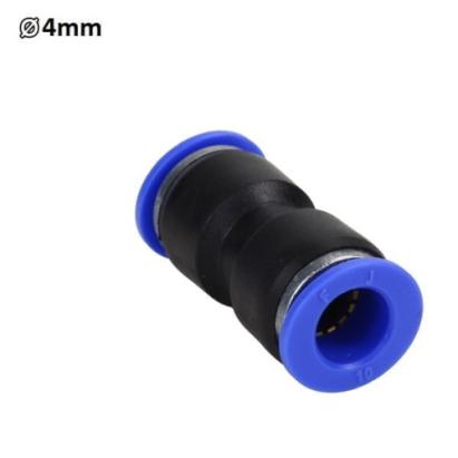 Racord drept pneumatic PU-4, Ø4 mm, cuplă rapidă pentru furtun de aer