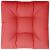 Pernă pentru paleți, roșu, 80x80x12 cm, material textil GartenMobel Dekor