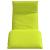 Șezlong pliabil, verde aprins, 175x54x8,5 cm, țesătură Oxford GartenMobel Dekor