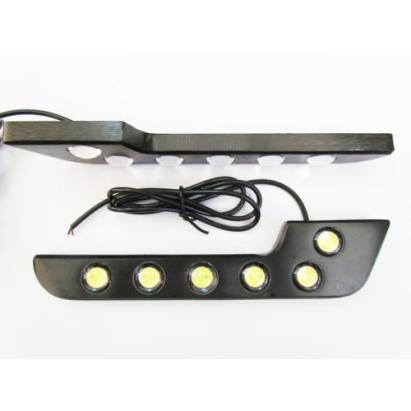 Lumini de zi LED 036T 6W COB, alb rece, set pentru montaj auto