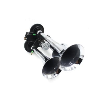 Claxon auto 3 goarne 24V, 150 dB, model CA301 pentru camioane