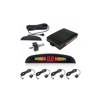Sistem de parcare 12V cu 4 senzori, display digital si avertizare sonora (Cod 4001)