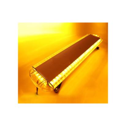 Rampă girofar LED portocalie profesională, omologată UE, 100 cm, 12–24V (ART506A-396W)