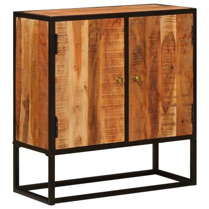 Bufet cu ușă Beta natural 70 x 30 x 75 cm Lemn Solid de Acacia GartenMobel Dekor