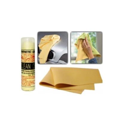 Lavetă auto super absorbantă 43x32 cm, din piele sintetică, cu tub (YU067)