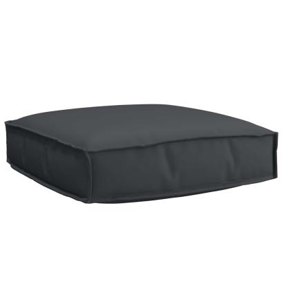 Pernă Negru 60 x 60 x 12 cm Material Oxford GartenMobel Dekor