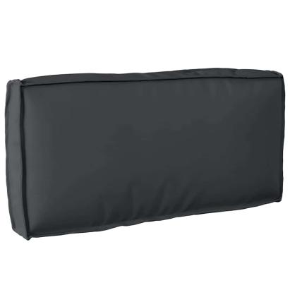Pernă Negru 80 x 40 x 12 cm Material Oxford GartenMobel Dekor