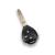 Carcasa cheie telecomanda compatibila Toyota, 3 butoane, cu lamela metalica – Cod 1018