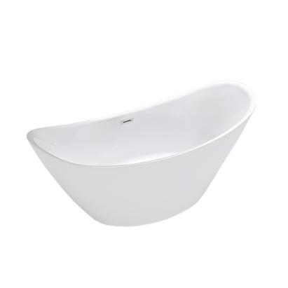 Cadă freestanding Leziter Flow 170x75x72 cm, alb, acril sanitar, 190 L