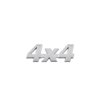 Emblemă 4x4 auto autocolantă din plastic, pentru exterior, 8,5 cm (Cod 04A)