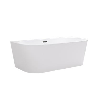 Cadă freestanding Leziter Still 170x80x58 cm, acril sanitar alb, design modern