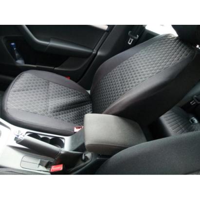 Set huse scaune dedicate Skoda Octavia 3 2017, fractionate, premium