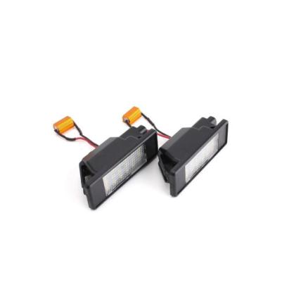 Set lămpi LED pentru iluminare număr Mercedes, 18 LED, 6500K, Cod 7217