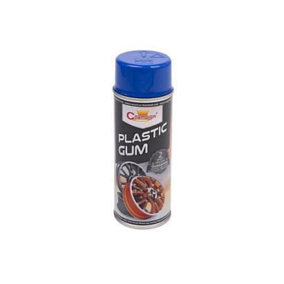 Spray vopsea cauciucată albastru RAL5005 Champion, profesional, 400 ml