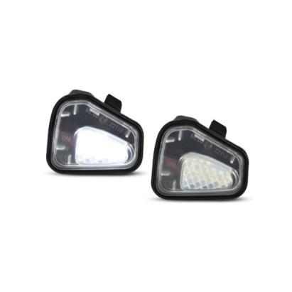 Set 2 lămpi LED pentru oglindă VW, lumină exterioară 6500K, E-mark (Cod 7417)