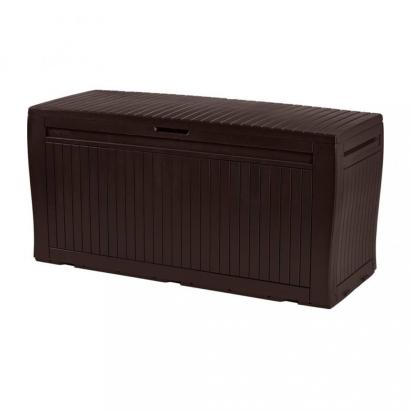 Ladă de depozitare Curver Comfy 270L cu funcție de bancă, maro