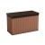 Cutie de depozitare grădină Curver Darwin 662L, maro, capac tip bancă