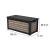 Cutie de grădină Curver Decocoat 630 L, din plastic, efect lemn frasin