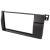 Ramă adaptoare 2 DIN pentru BMW Seria 3 E46 (1998–) neagră RAM-40.425