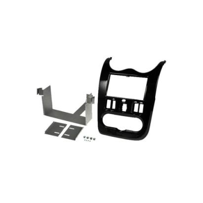 Ramă adaptoare 2DIN negru lucios pentru Dacia Duster/Logan/Sandero 2011+ (RAM-40.417.1)