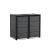 Curver dulap ascuns pentru pubele de exterior, gri, 2x240 l