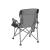 Scaun de pescuit Leziter Comfort Plus, pliabil, cu brațe și suport pahar, gri
