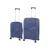 Set valize Leziter TraveLux Endure III, ABS cu TSA, 2 piese, albastru