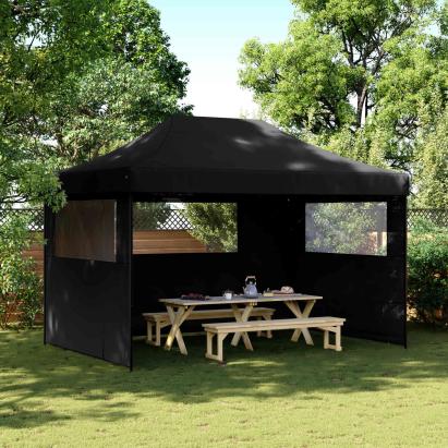 Cort pentru Petreceri Negru 279 x 410 x 315 cm Material Oxford GartenMobel Dekor