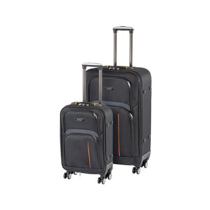 Set valize de voiaj Leziter TraveLux Light III, 2 piese, negru