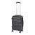 Set valize cu role Leziter TraveLux Max II, ABS negru, 2 piese (cabina + bagaj de mana)