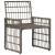 Set de Mobilier pentru Exterior 4 pcs Gri și gri închis GartenMobel Dekor