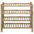 Raft pentru încălțăminte cu raft natural 68 x 28 x 63 cm Bambus GartenMobel Dekor