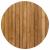Scaun de grădină natural Ø 38 x 42 cm Bambus GartenMobel Dekor