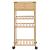 Cărucior de bucătărie cu roți natural 37 x 36 x 80 cm Bambus GartenMobel Dekor