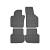 Set covoare auto din cauciuc El Toro pentru Volkswagen Jetta VI 2011–2018, 4 buc