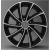 Set jante aliaj ART 7619 negru mat 15 inch, cu kit instalare inclus