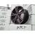 Set jante aliaj ART 2508 M 16 inch, negru mat, cu kit de instalare inclus