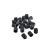 Capace valve plastic negre 100 bucati set Cod: MH-VC01