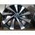 Set jante aliaj ART 465 15 inch, negru cu polish, cu kit instalare inclus