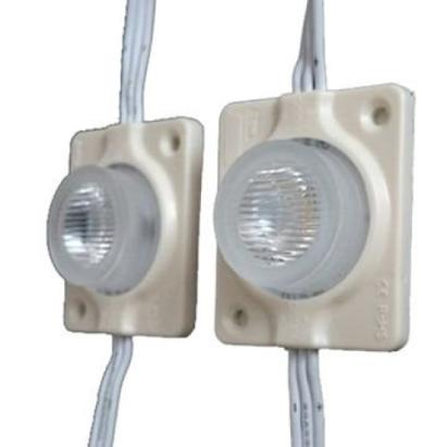 Modul LED 1SMD 2.8W 12V alb, cip 3535 pentru iluminat reclame