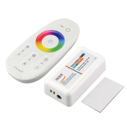 Telecomandă touch RGBW 2.4G (1202) cu control WiFi/RF pentru benzi LED 12V