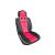 Husă scaun auto pentru față negru/roșu din poliester respirabil, Cod 8079