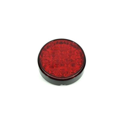 Lampă LED SMD roșie 12–24V, IP66, 108×30 mm, cod 6004-1